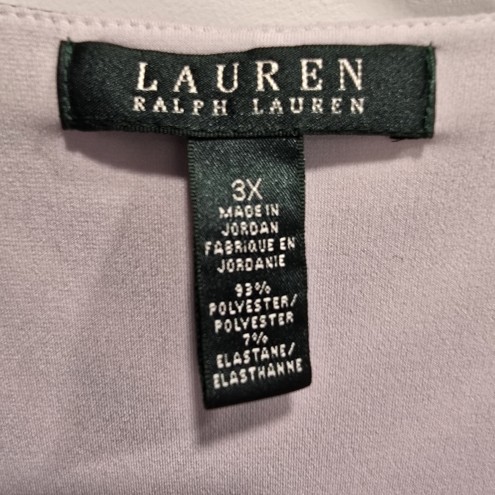 Lauren Ralph Lauren Navy Blue And White Stripe Dress Size 3X - Picture 5 of 12